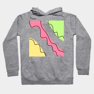 Colorful watercolor abstract texture Hoodie